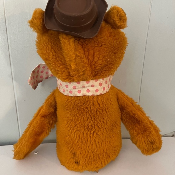 Vintage 1978 Fozzie Bear Muppet Fisher Price 861 Hand Puppet - Picture 3 of 6